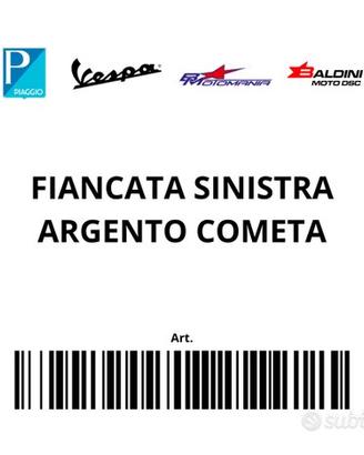 65738000H4- FIANCATA SINISTRA- MOTO