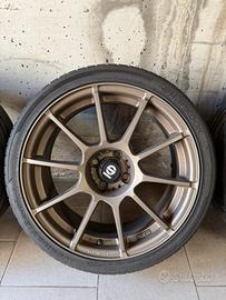 Cerchi Sparco 17 oro gommati - Abarth 595 / Punto