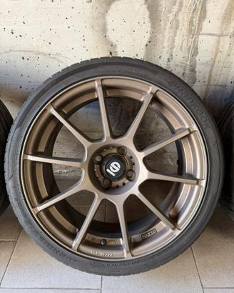 Cerchi Sparco 17 oro gommati - Abarth 595 / Punto