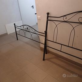 letto in ferro battuto 