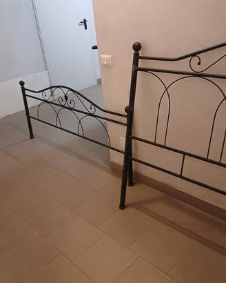 letto in ferro battuto 