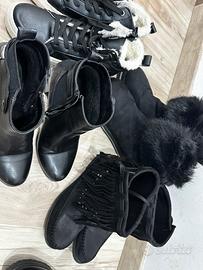Abbigliamento donna, e stivaletti num37.