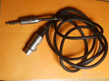 Cavo Proel da XLR microfono a jack 2m