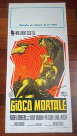 Gioco mortale Locandina originale ed Italia 1966