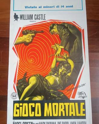 Gioco mortale Locandina originale ed Italia 1966