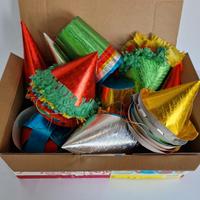 CAPPELLI per bambini per FESTE e COMPLEANNI, 72 pz