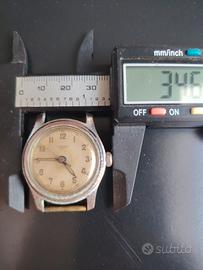 OROLOGIO VINTAGE MILITARE NON FUNZIONANTE