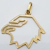 COD 867A.23 AQUILOTTO LAZIO ORO GIALLO 18KT