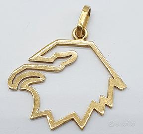 COD 867A.23 AQUILOTTO LAZIO ORO GIALLO 18KT