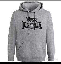 felpe Lonsdale blu e grigia