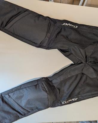 Clover Airjet-6 Pantaloni Moto Neri Tg. 48
