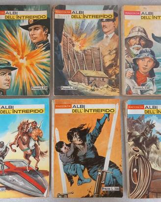 17 numeri Raccolta Albi Intrepido anni 1965/1972