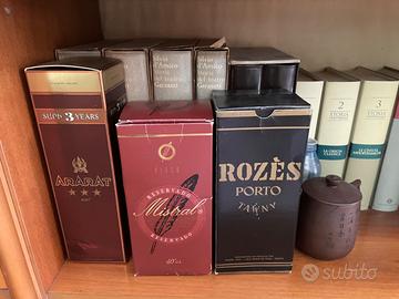 Superalcolici da annata da collezione