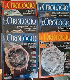 RIVISTE "L'OROLOGIO " - 13 Numeri