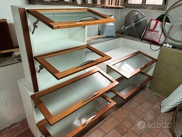 Vetrinette pensile per cucina