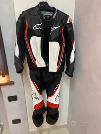 Tuta in pelle divisibile alpinestars TL 50
