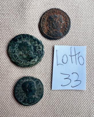 Lotto 33 Monete Romane - Monete Imperiali