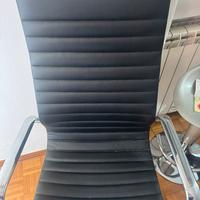 Sedia ufficio design stile Eames - Cromata