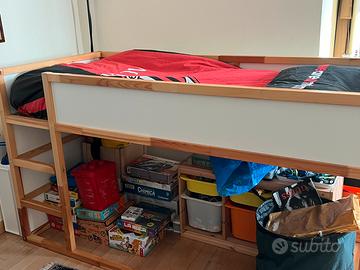 IKEA Letto KURA + cassettiere Trofast