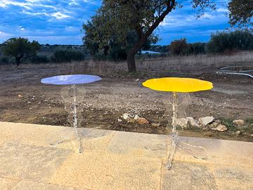 Coppia Tavolini Iplex Design mod.ARABESCO