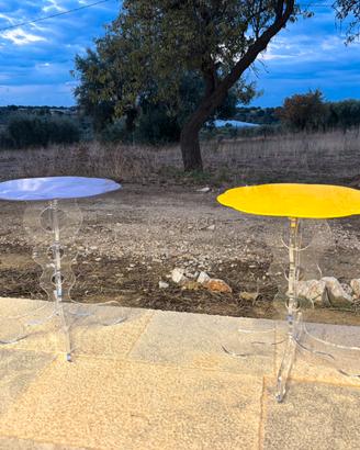 Coppia Tavolini Iplex Design mod.ARABESCO