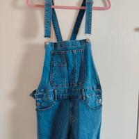 Salopette di jeans shorts