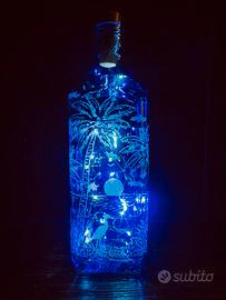 Bottiglia lavorata artigianalmente