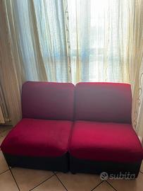 Coppia di poltrone componibili