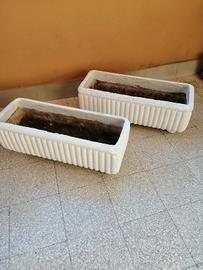 vasi n2 rettangolori in cemento 