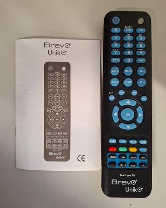 Telecomando universale programmabile Bravo Uniko