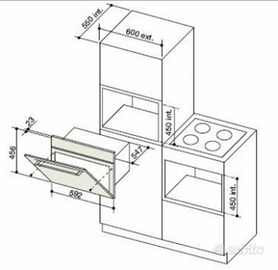 FOrno incasso Ariston 45