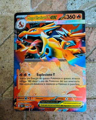 Pokemon promo mep It 30 mega Charizard y ex ,Near 