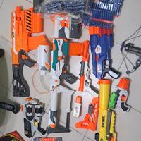 lotto di pistole nerf