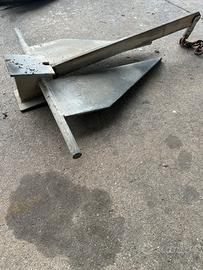 Ancora nautica in ferro zincato