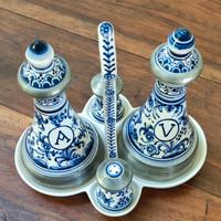 Oliera completa ceramica artigianale portoghese 