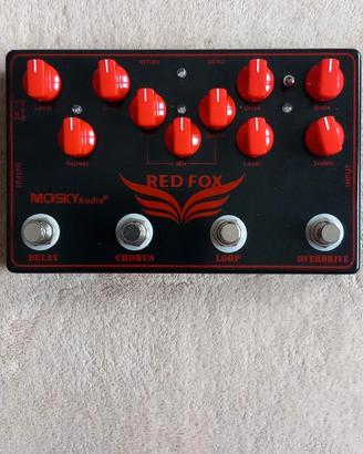 Mosky Audio Red Fox Pedale Chitarra