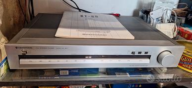 Sintonizzatore radio Kenwood KT-80 con manuale 