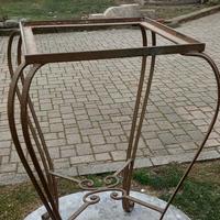 portavaso ferro  battuto