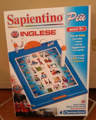 Gioco Sapientino Più Inglese Clementoni