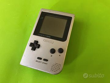 Game boy pocket argento