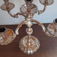 Candelabro argento 800