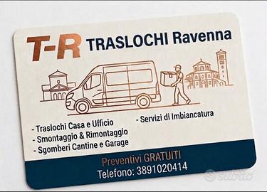 Traslochi, trasporti e sgomberi