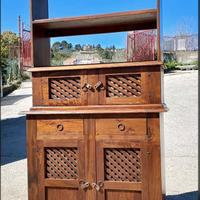 Mobile credenza - piattaia stile arte povera