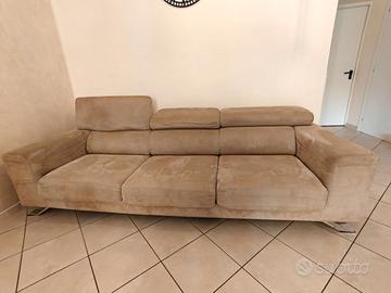 Divano SAMOA 3 posti + 2 pouf