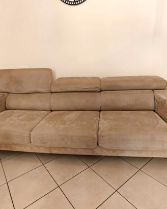 Divano SAMOA 3 posti + 2 pouf