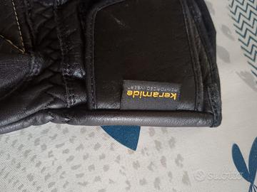 Guanti in pelle per moto