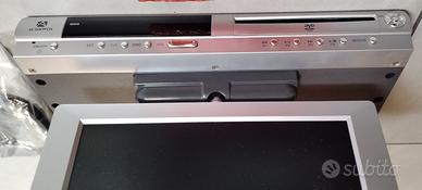 TV 10" LCD+RADIO+DVD  sottopensile (da riparare)