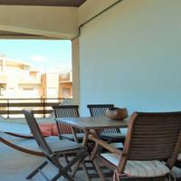 set da giardino tavolo e 5 sedie legno