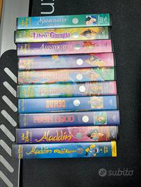 VHS classici Disney e vari