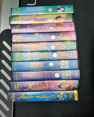 VHS classici Disney e vari